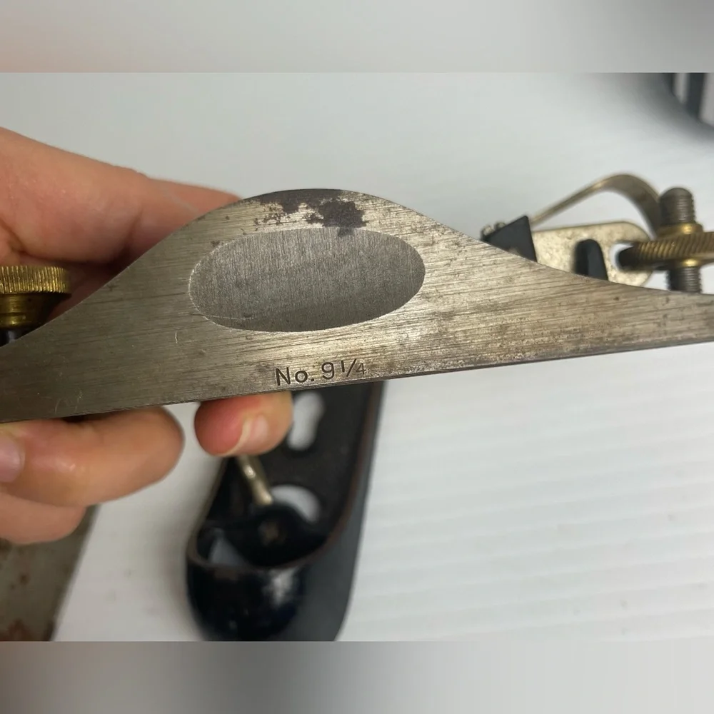 Fine Antique STANLEY No. 9-1/4 Mouth Block wood Plane - Picture 15 of 16